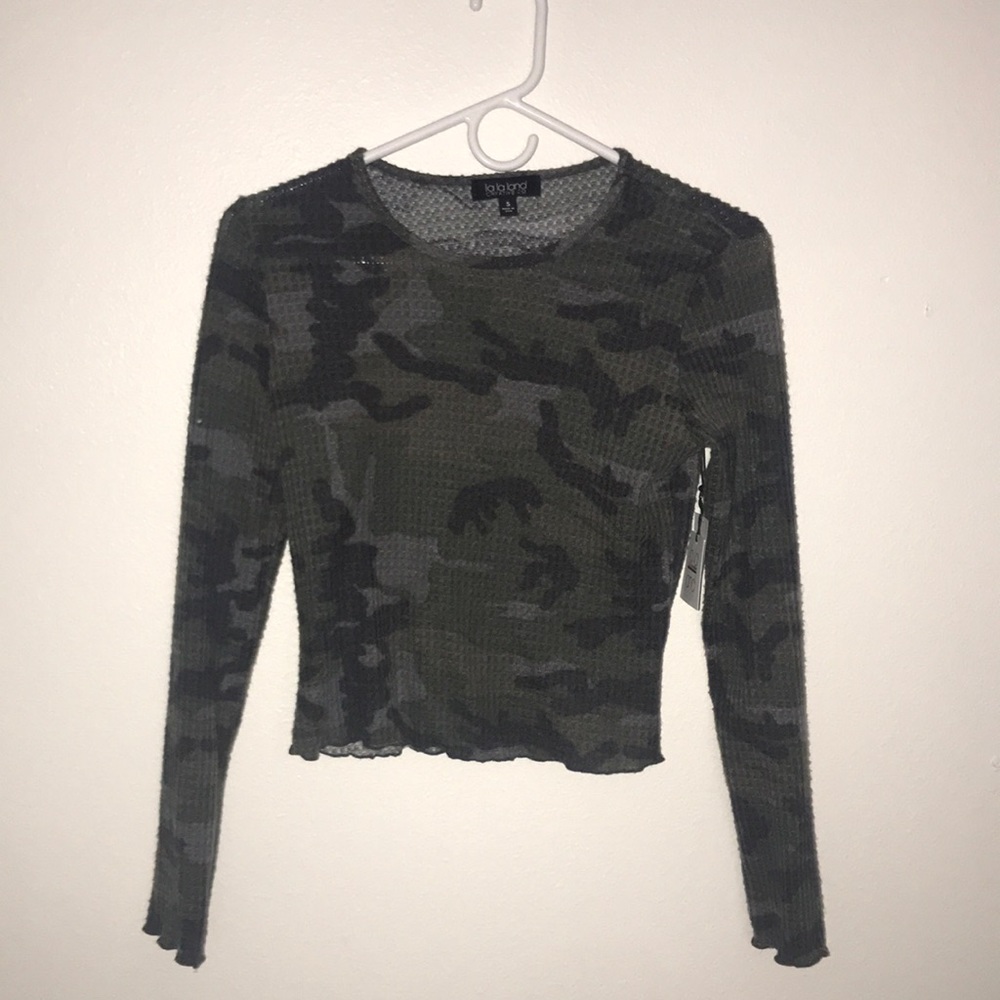Nordstrom’s camo long sleeve